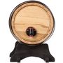 Voir la diapositive 2 : SECRET DE GOURMET Distributeur de vin tonneau en bois  5.5 L