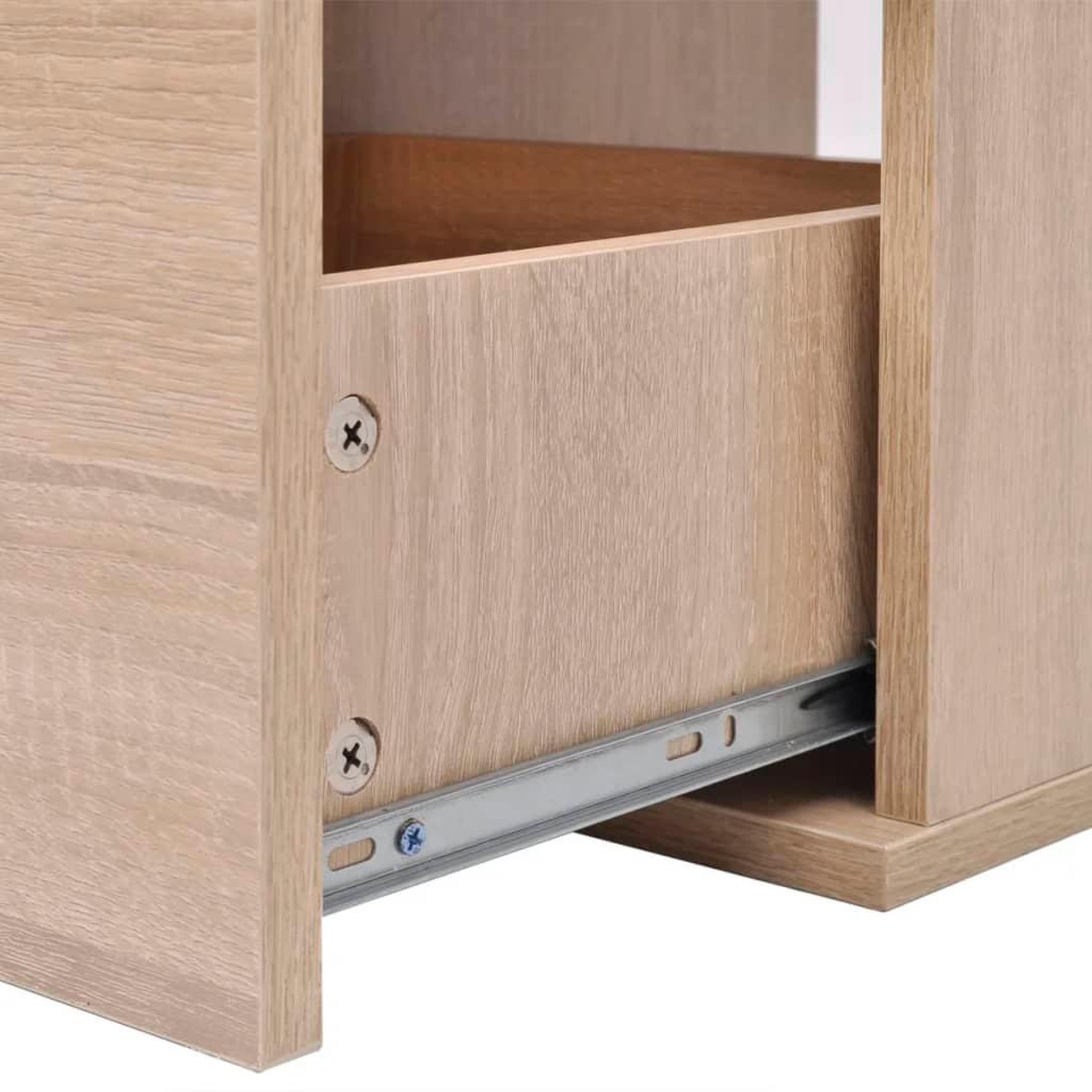 Voir la diapositive 5 : VIDAXL Meuble de salle de bain 9 pcs avec lavabo et robinet Beige