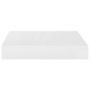 Voir la diapositive 5 : VIDAXL Etagere murale flottante Blanc brillant 23x23,5x3,8 cm MDF