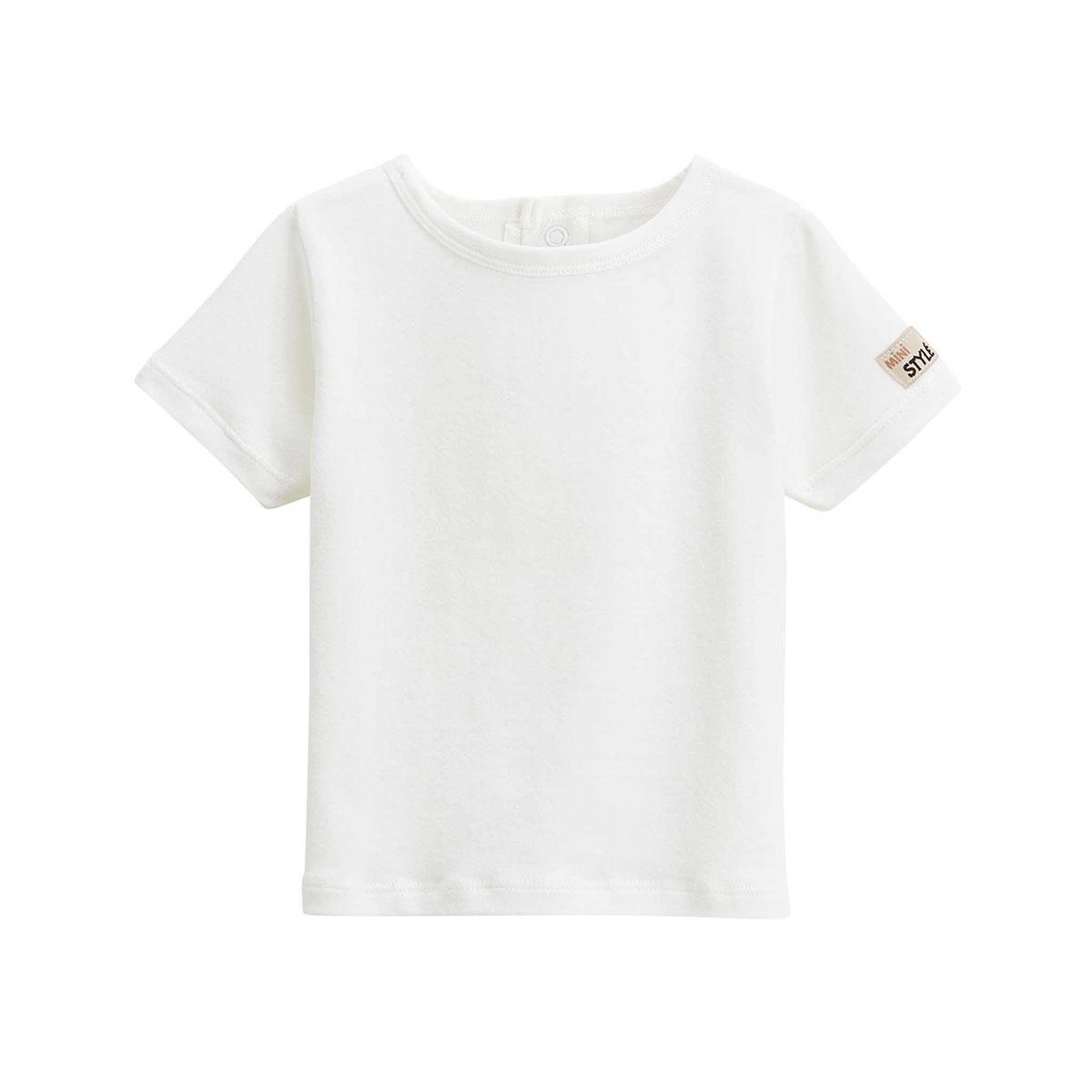 Voir la diapositive 3 : Petit Béguin Ensemble salopette bébé et t-shirt auguste