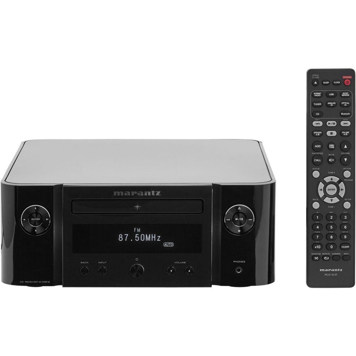 Marantz Amplificateur HiFi CD Melody X MCR612 Noir