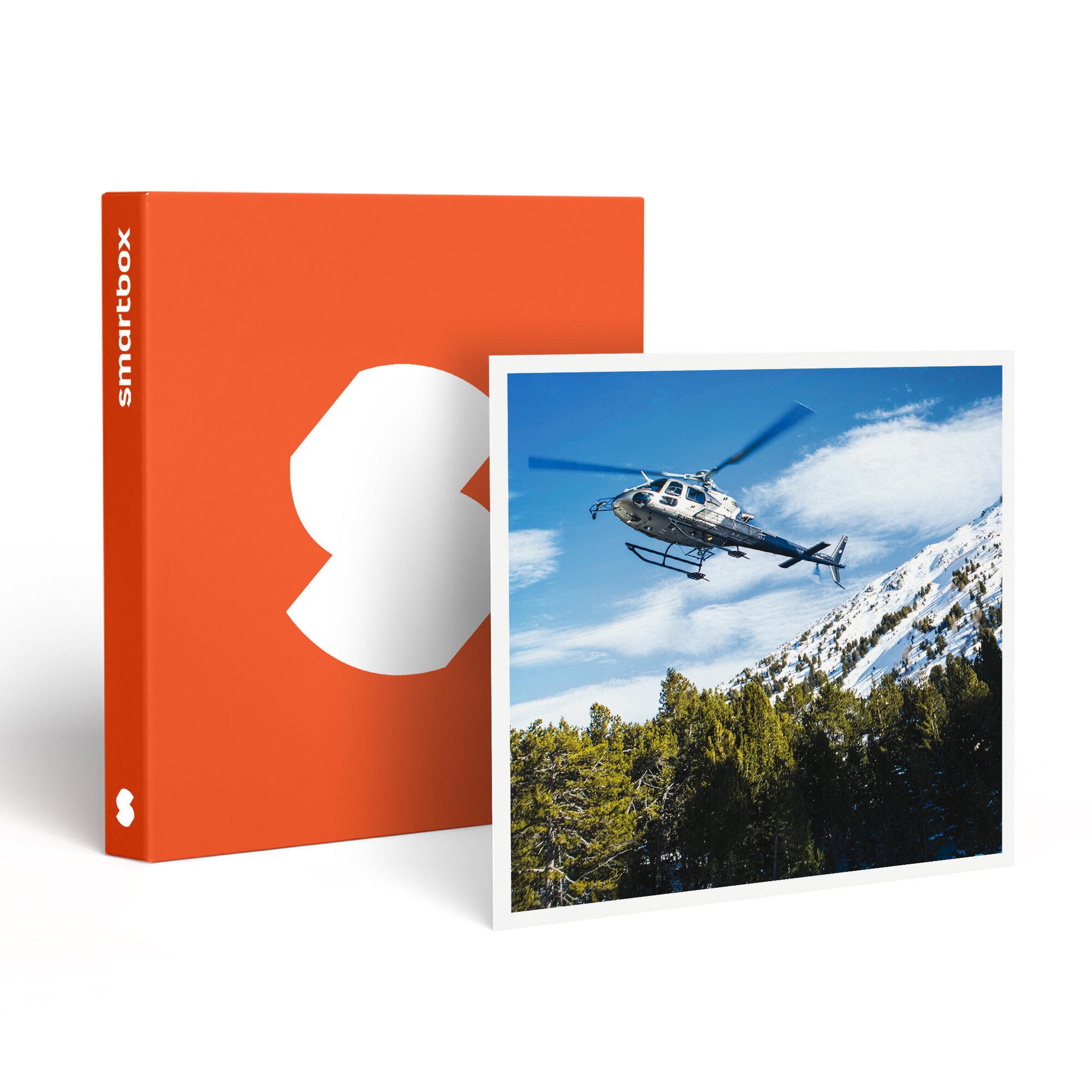 Smartbox Vol en hélicoptère de 30 min au-dessus du mont-blanc - coffret cadeau sport & aventure