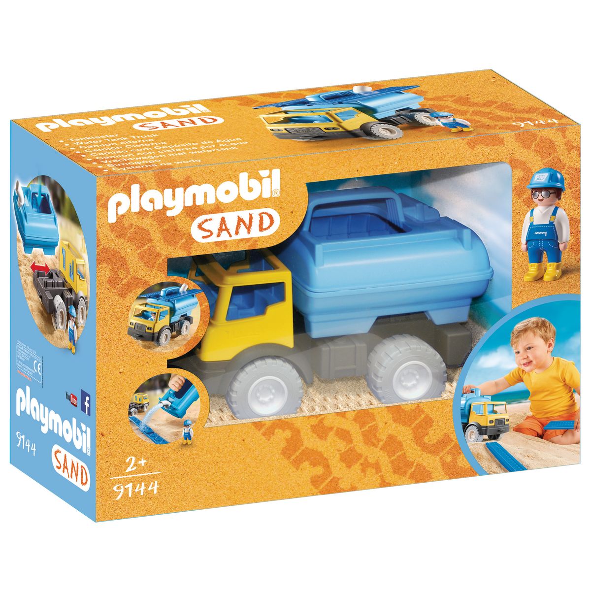 PLAYMOBIL 9144 - Sand - Camion citerne