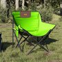 Voir la diapositive 1 : VIDAXL Chaise de camping avec poche pliable lot de 2 vert