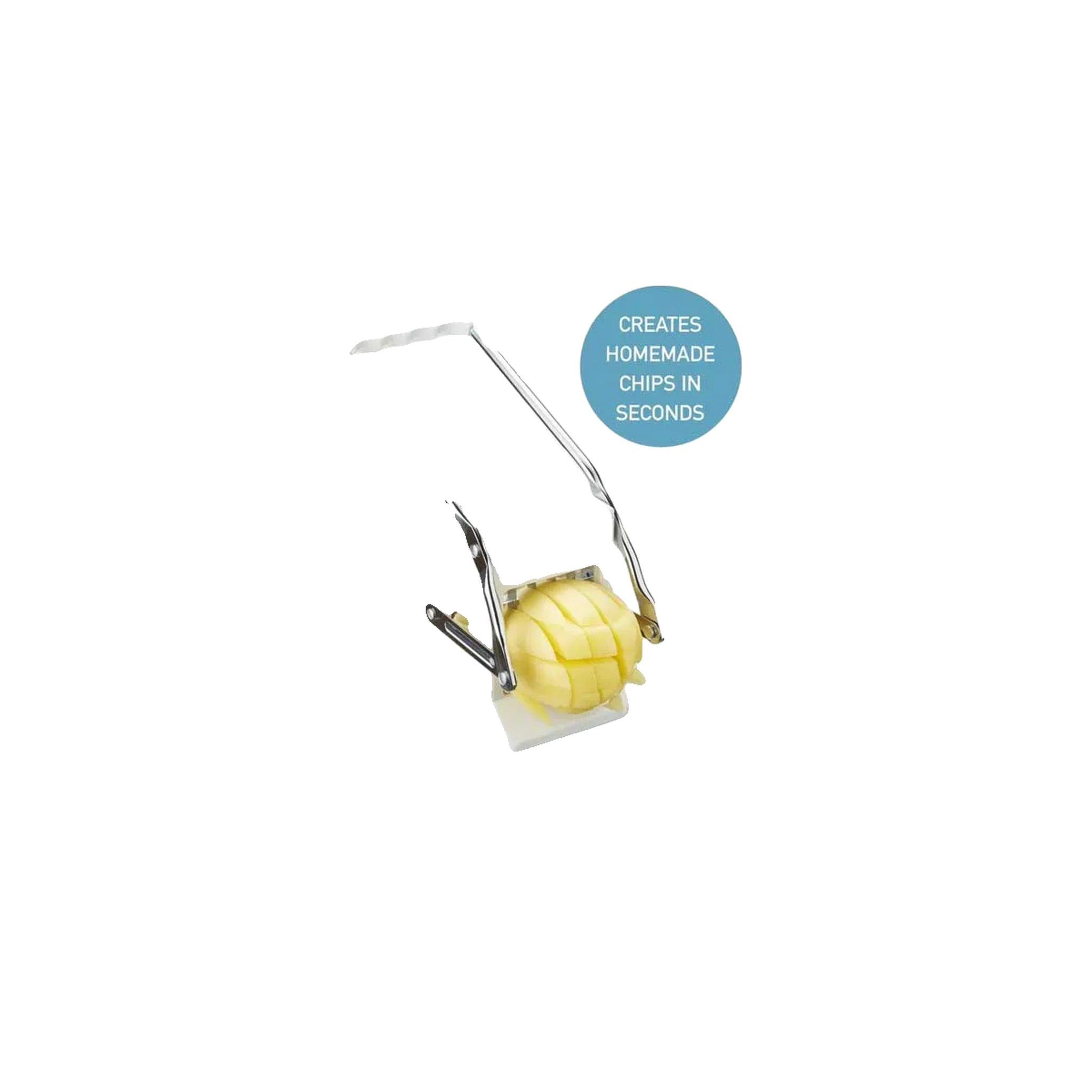 Voir la diapositive 4 : CRAFT Coupe fruit et légume Craft potato cutter argenté