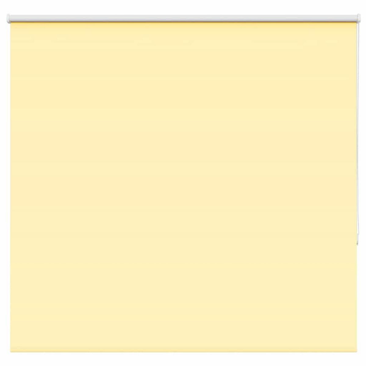 VIDAXL Store enrouleur occultant jaune largeur du tissu 141,6 cm