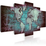 Paris Prix Tableau Imprimé  Sapphire Map. Coloris disponibles : Multicolore