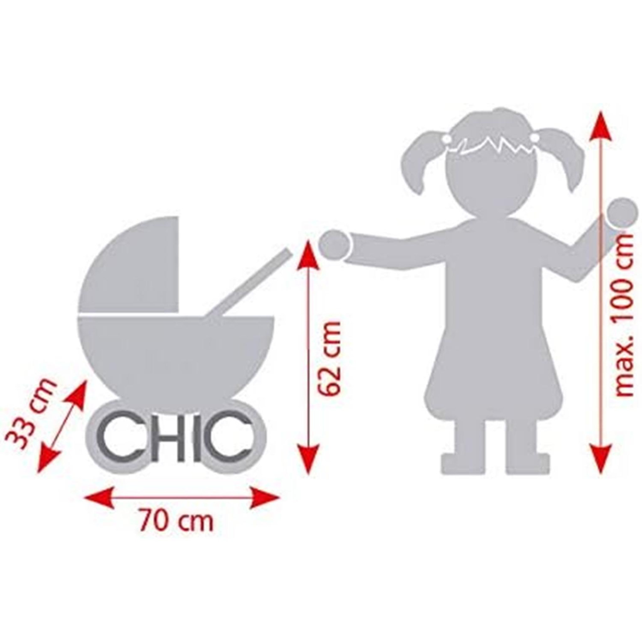 Voir la diapositive 2 : BAYER CHIC 2000 Petite poussette de jogging LOLA pour poupées - Coloris 70