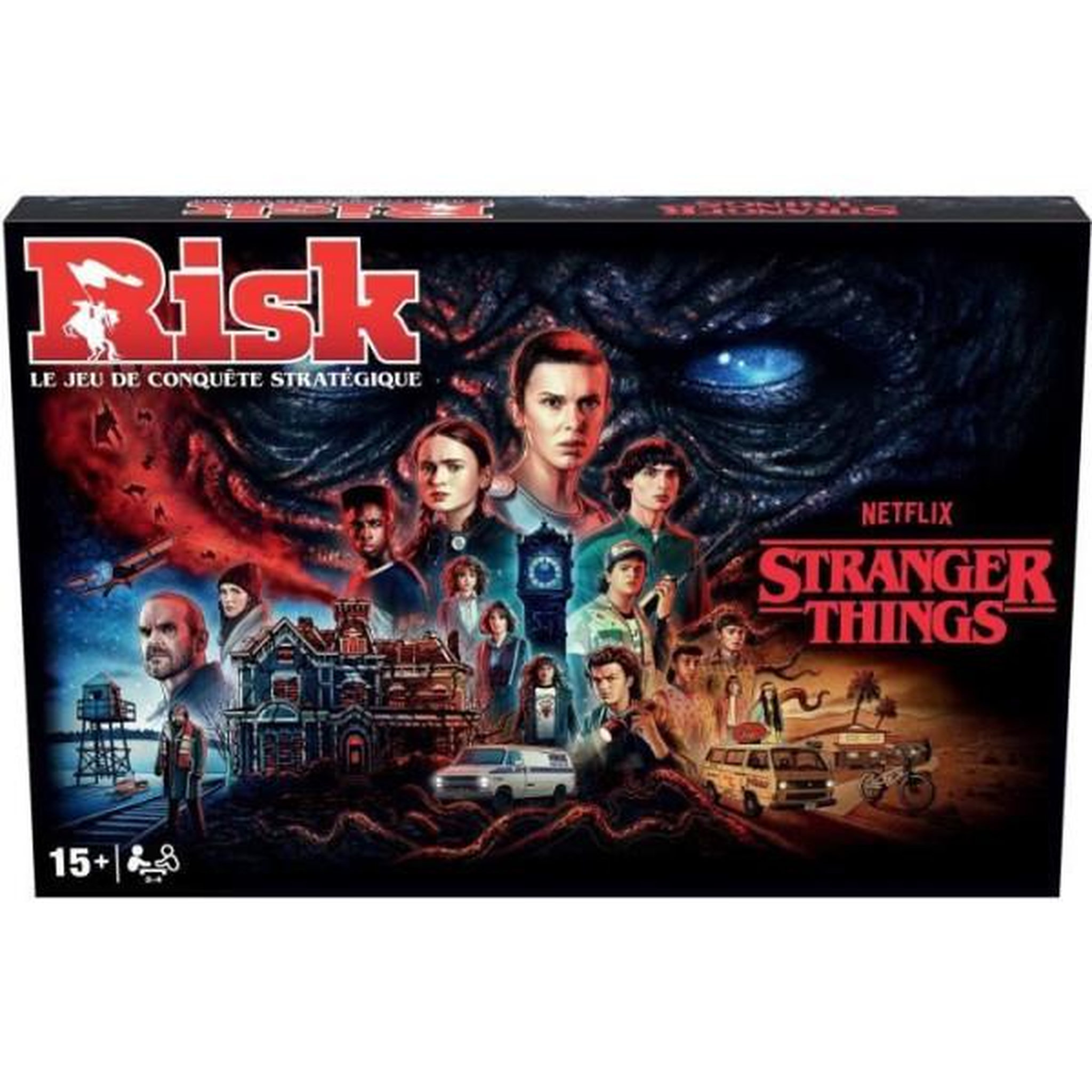 Voir la diapositive 2 : Winning Moves Jeu de stratégie Winning Moves Risk Stranger Things
