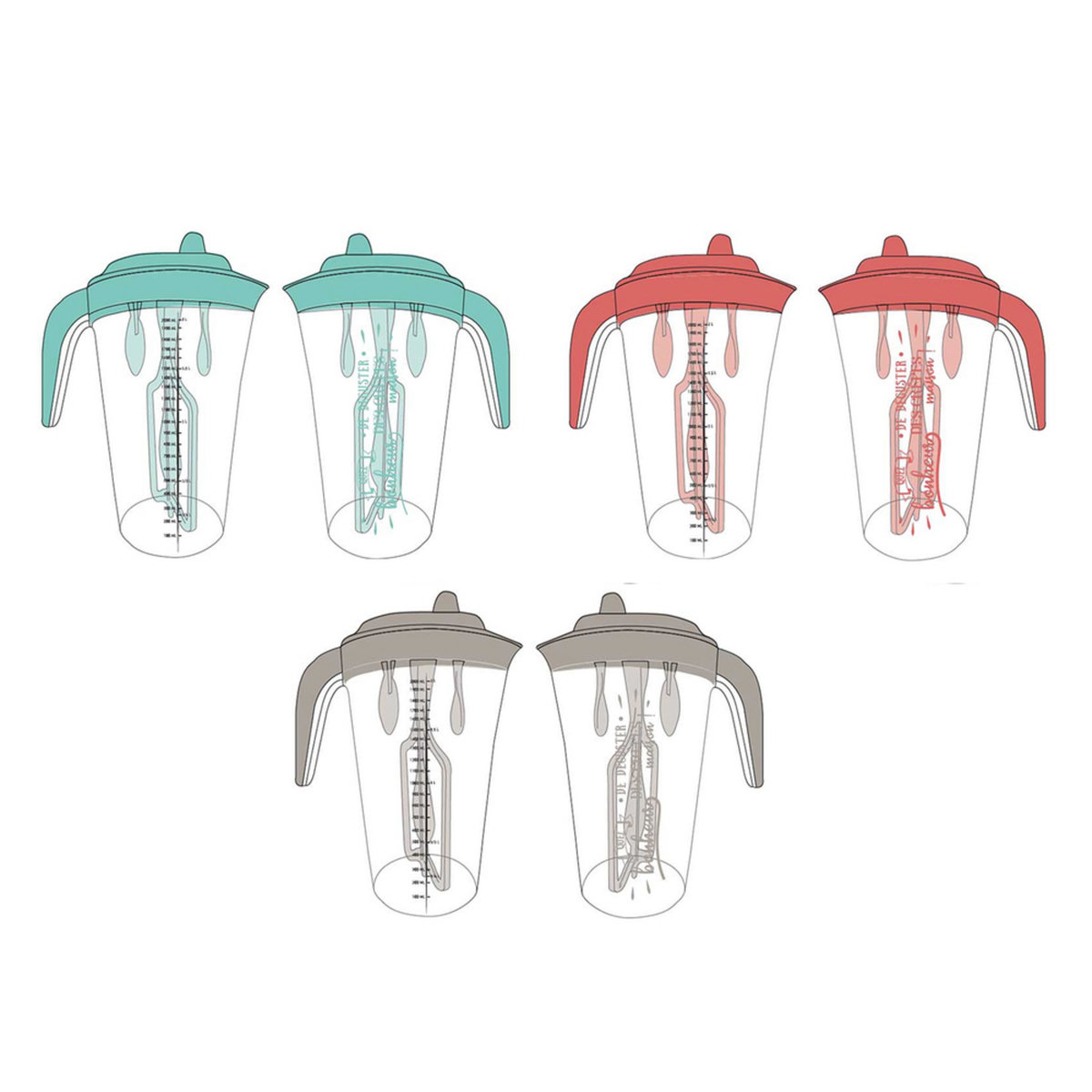 Batteur manuel 2 litres