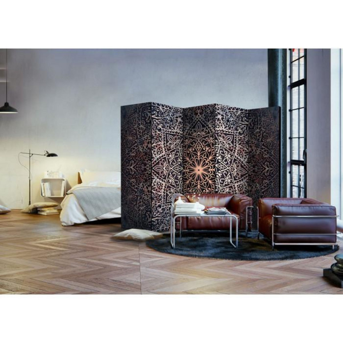 Paris Prix Paravent 5 Volets  Spiritual Finely  172x225cm