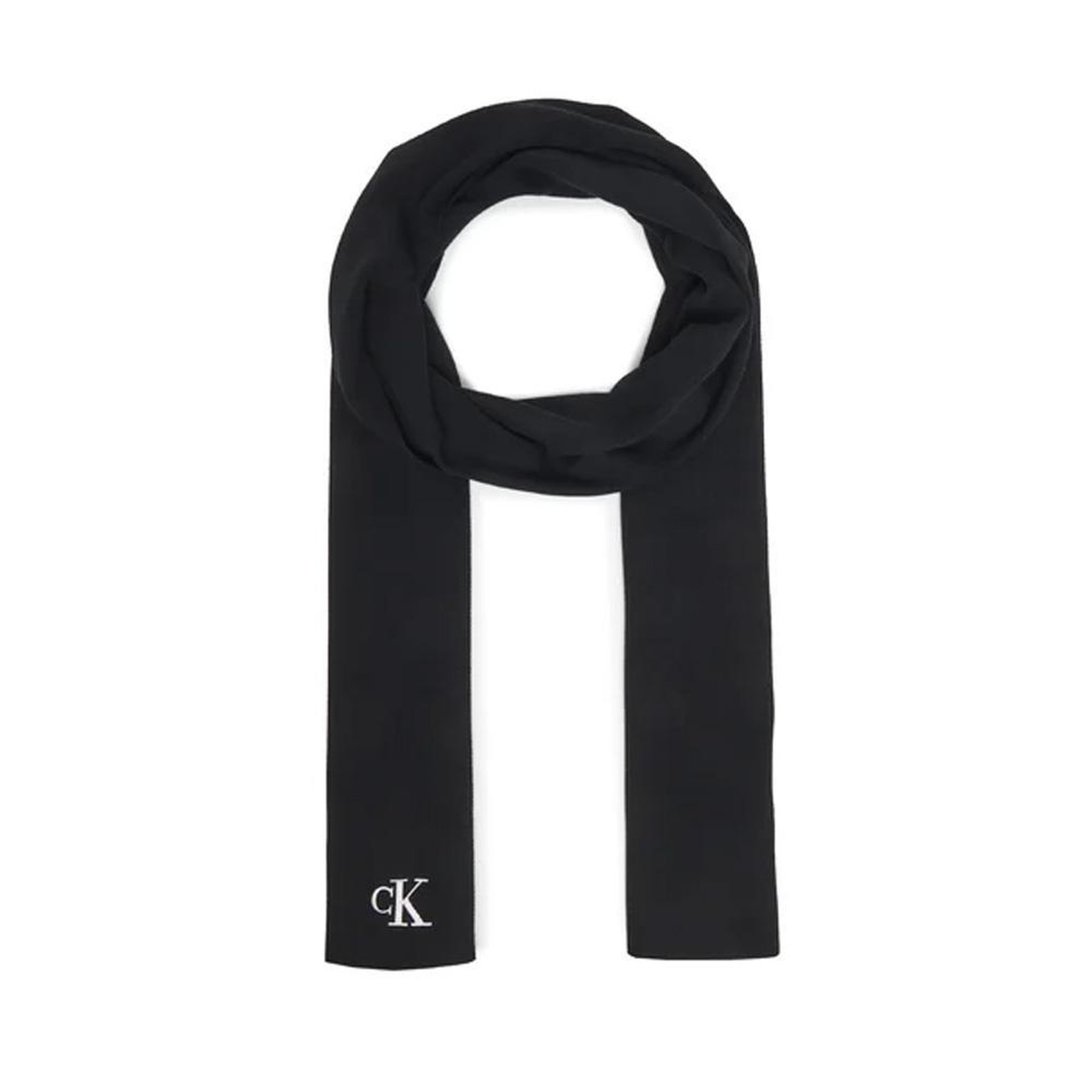 CALVIN KLEIN JEANS Echarpe Noire Mixte Calvin Klein Jeans Ck Fine
