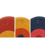 Voir la diapositive 2 : Paris Prix Lot de 3 Plateaux Déco  African  50cm Multicolore