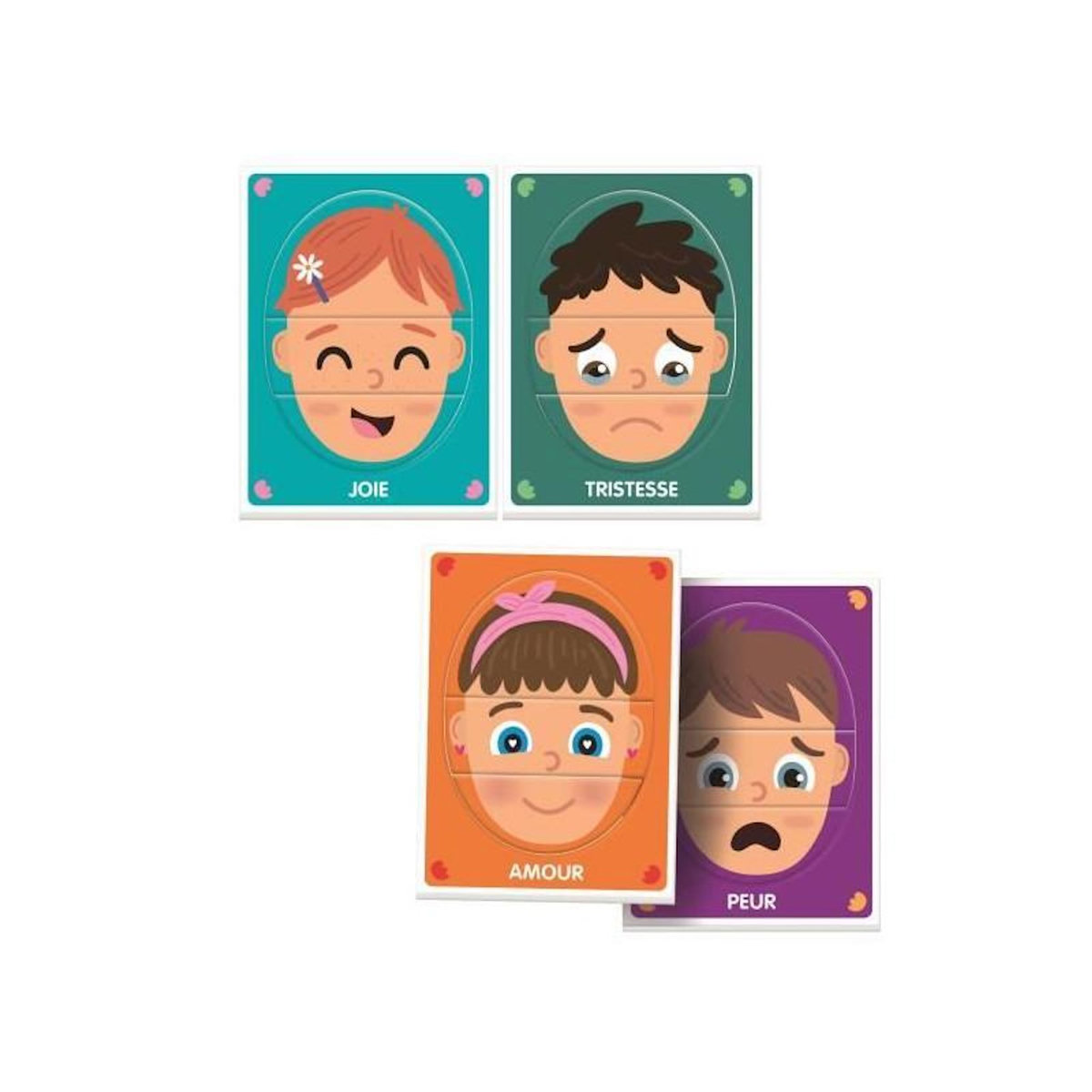 CLEMENTONI Puzzle Les émotions – Puzzle enfant – Clementoni