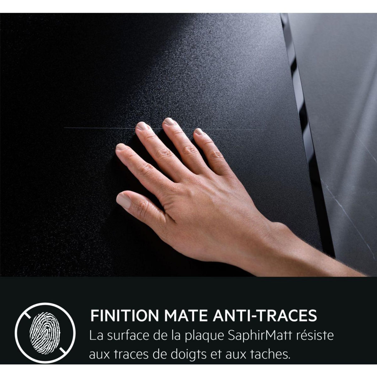 AEG Plaque induction TI84IB30FZ SaphirMatt