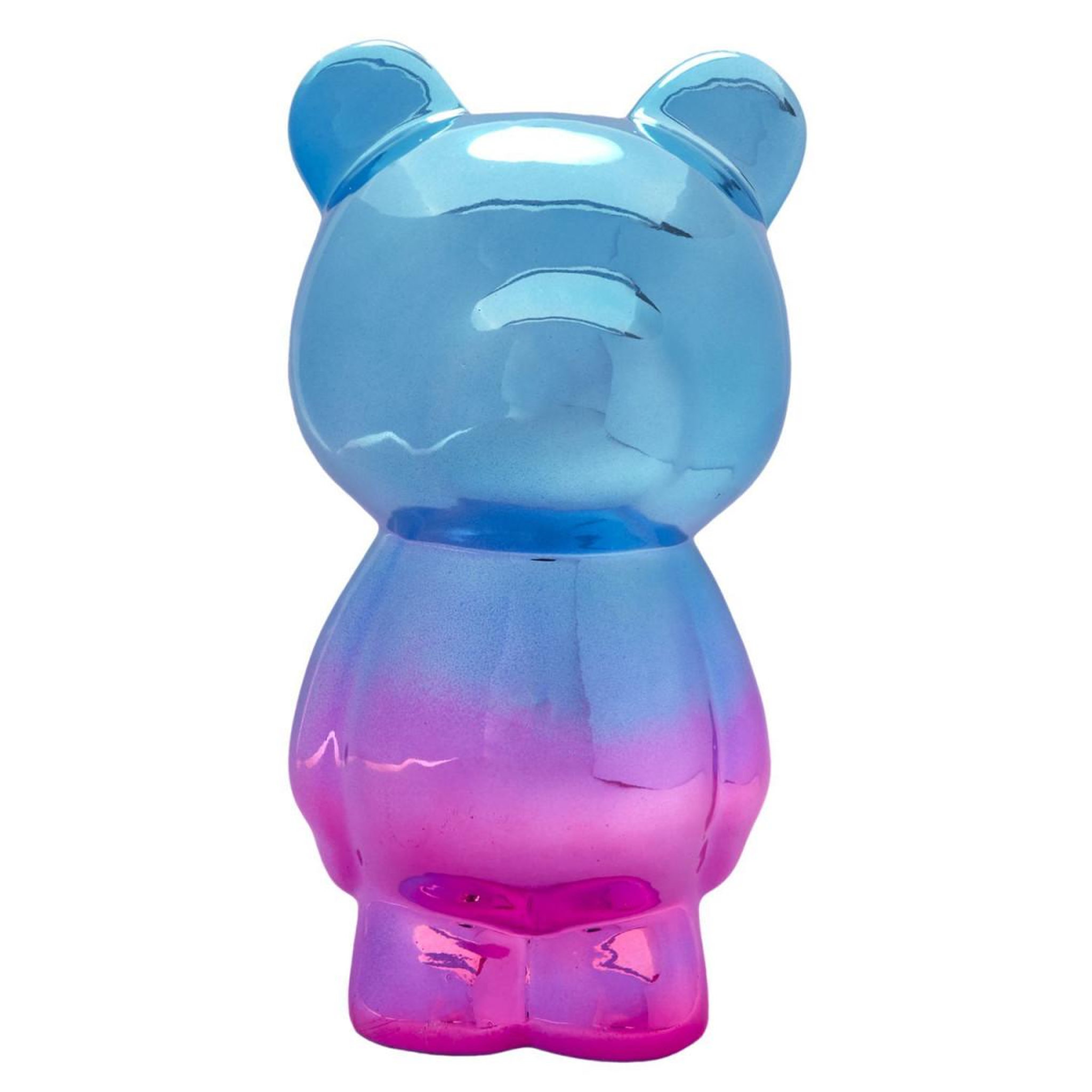 The Home Deco Factory Statuette déco crazy  electroplate  21cm multicolore