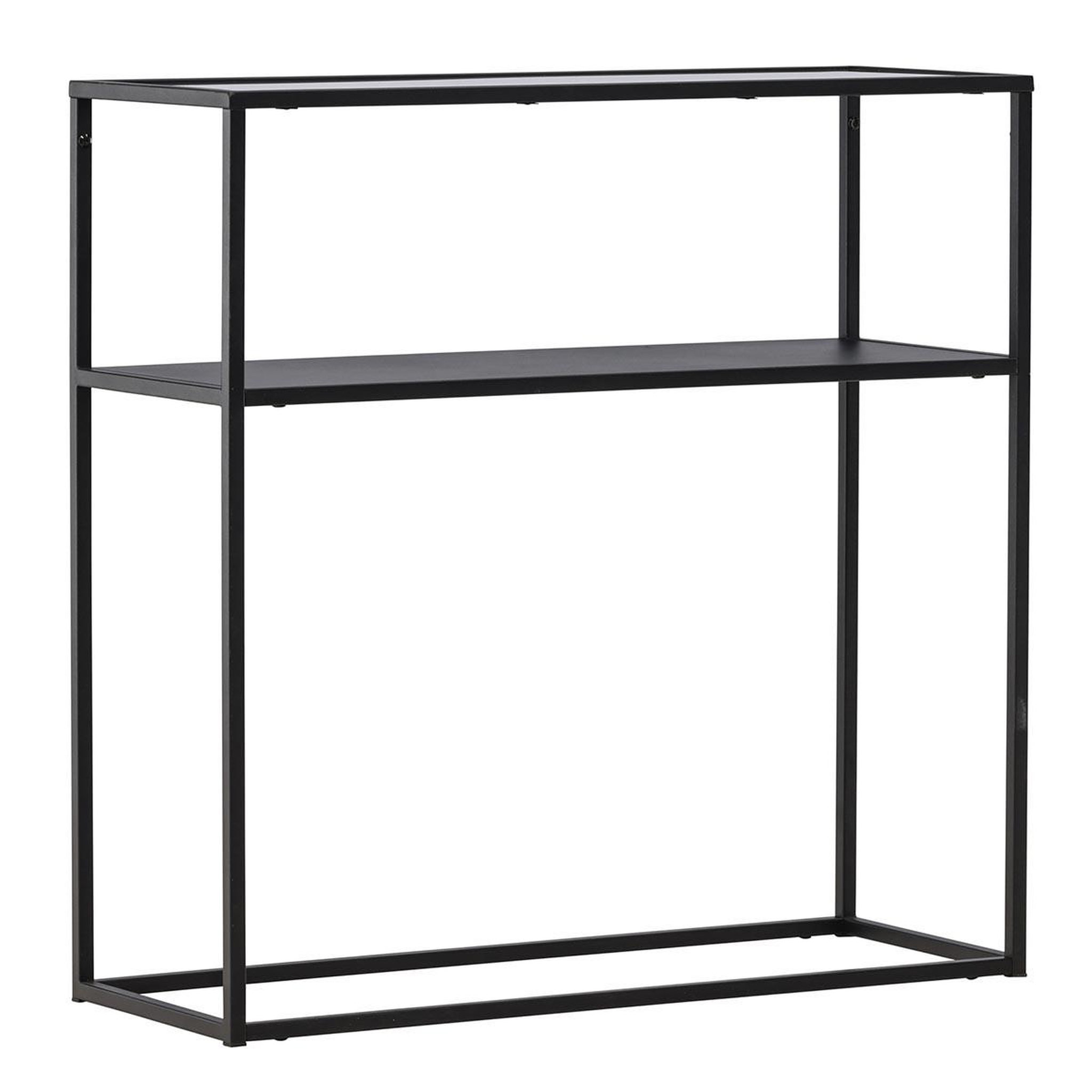 Paris Prix Console design en verre  bogota  80cm noir