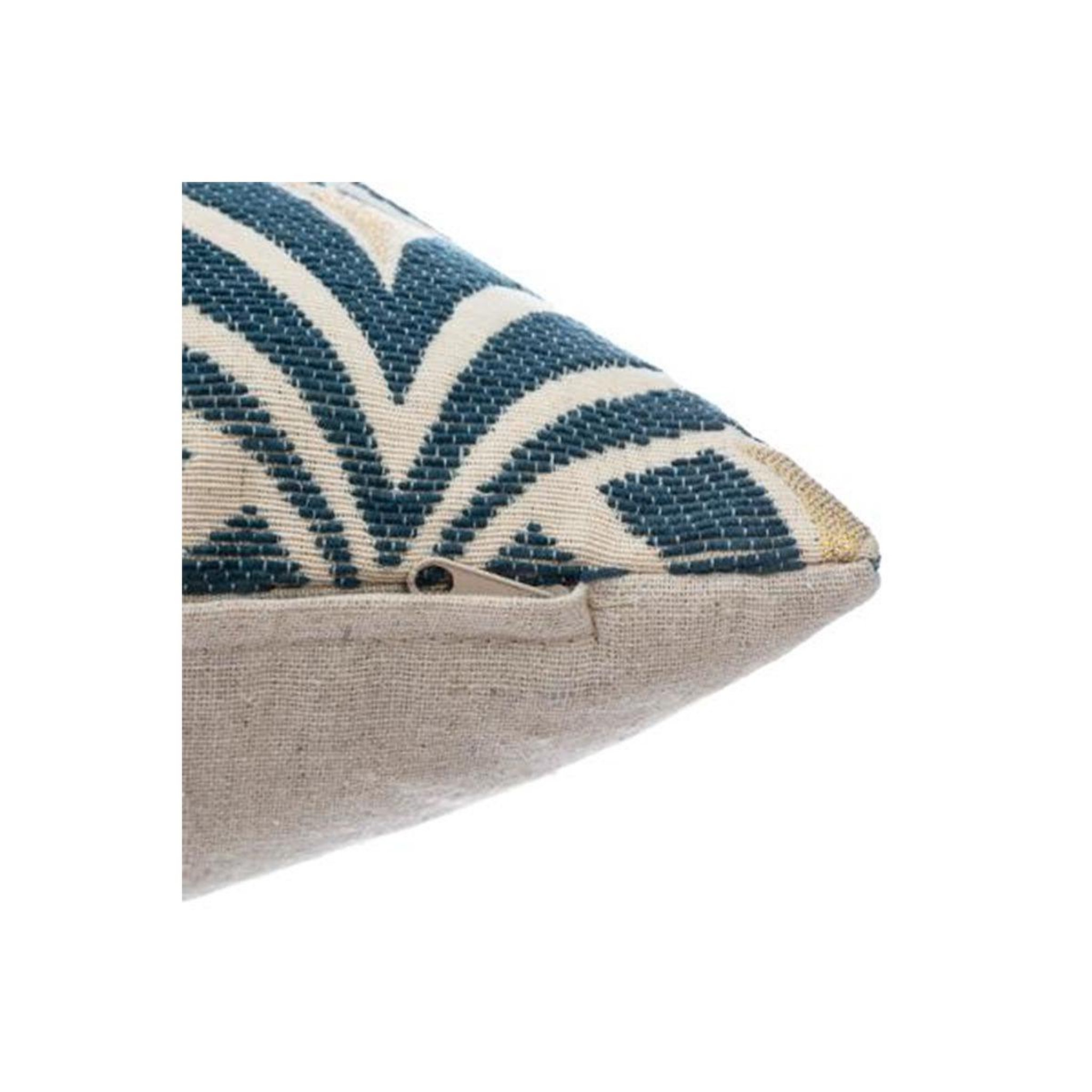 Voir la diapositive 3 : ATMOSPHERA Housse de coussin  chen art  40x40cm bleu