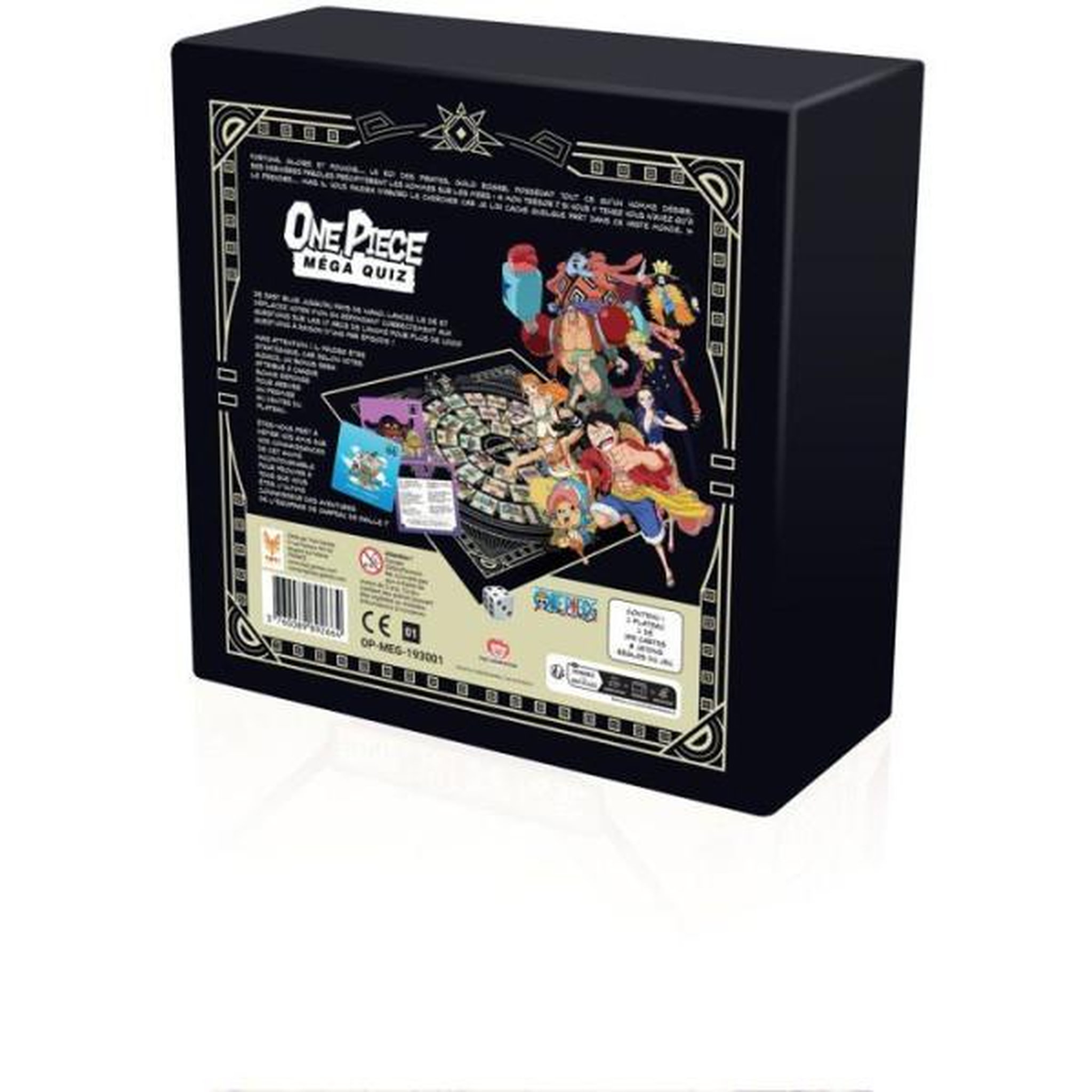 Voir la diapositive 3 : TOPI GAMES Jeu d'ambiance Topigames One Piece Méga Quiz