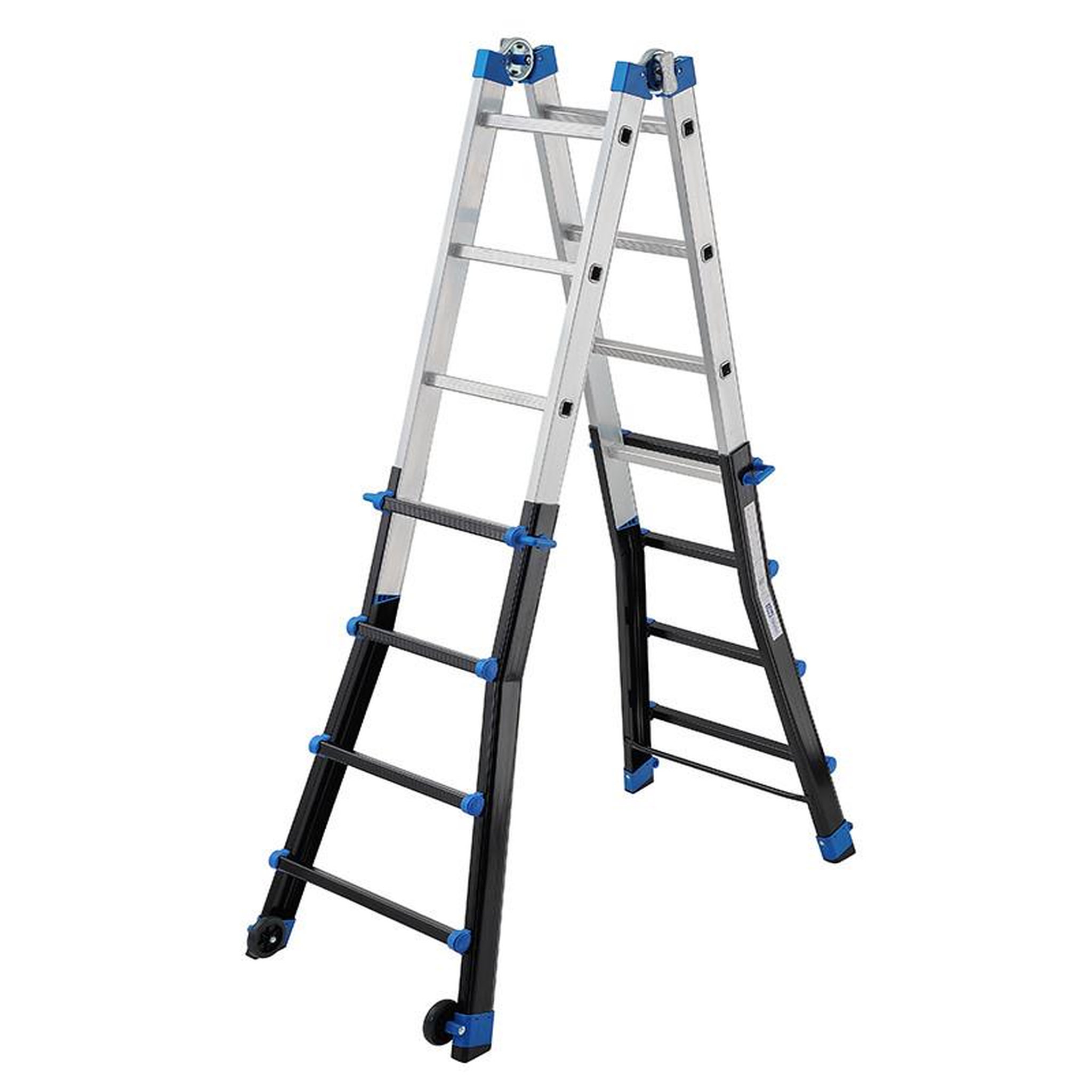 HAILO Echelle pliable multifonction télescopique 4x4 échelons 4,1m/5m Hailo ProfiLine