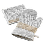 Paris Prix Gant & Manique de Cuisine  Iliade  28cm Gris