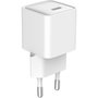 Voir la diapositive 5 : ESSENTIEL B Chargeur 30W PowerDelivery + GaN USB-C Blanc