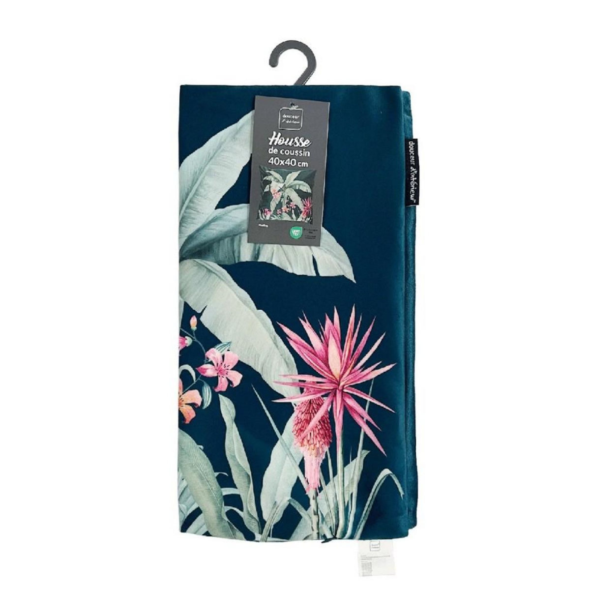 Douceur d'Intérieur Housse de coussin 40x40 cm velours Paolina