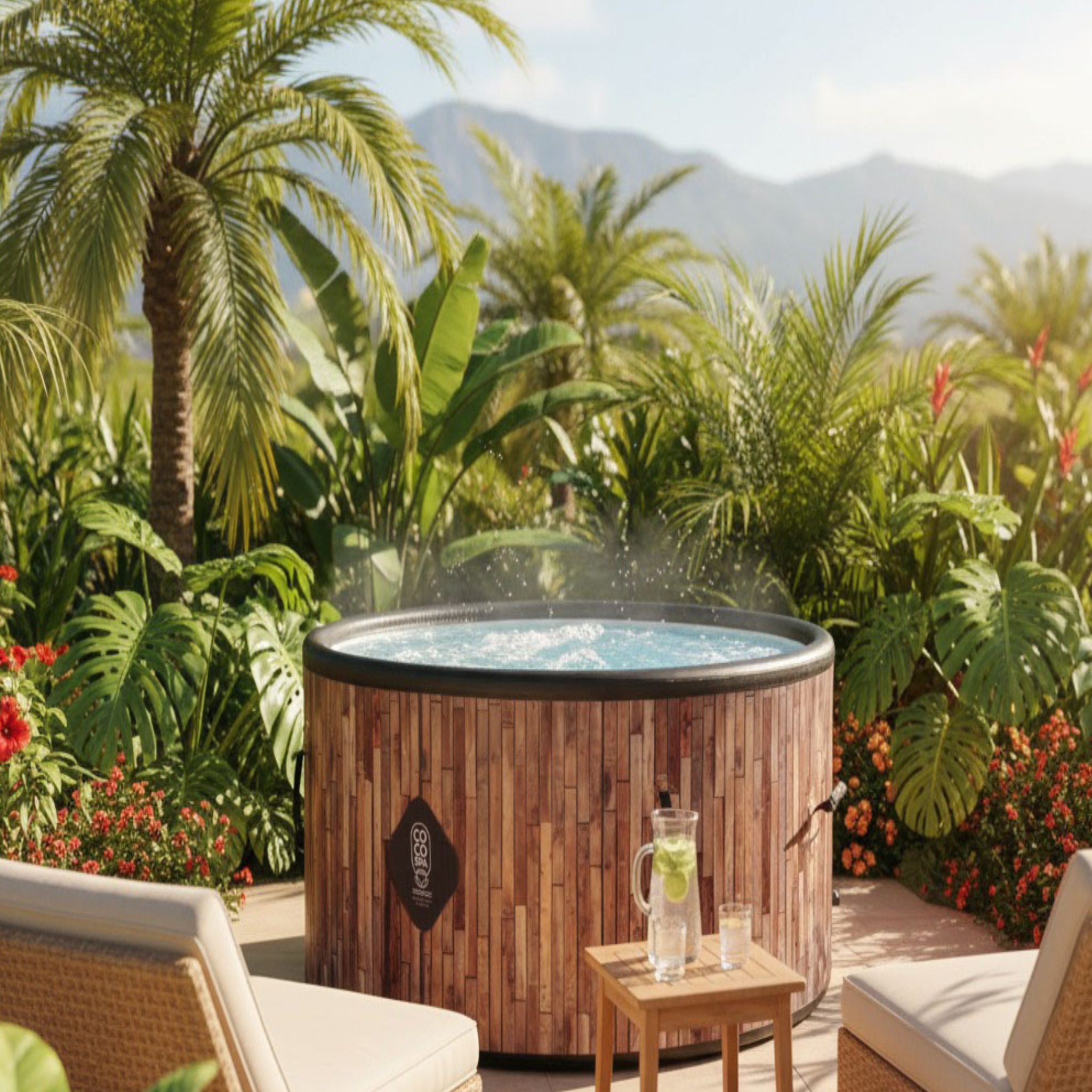 Voir la diapositive 4 : COCO SPA Spa gonflable Bali