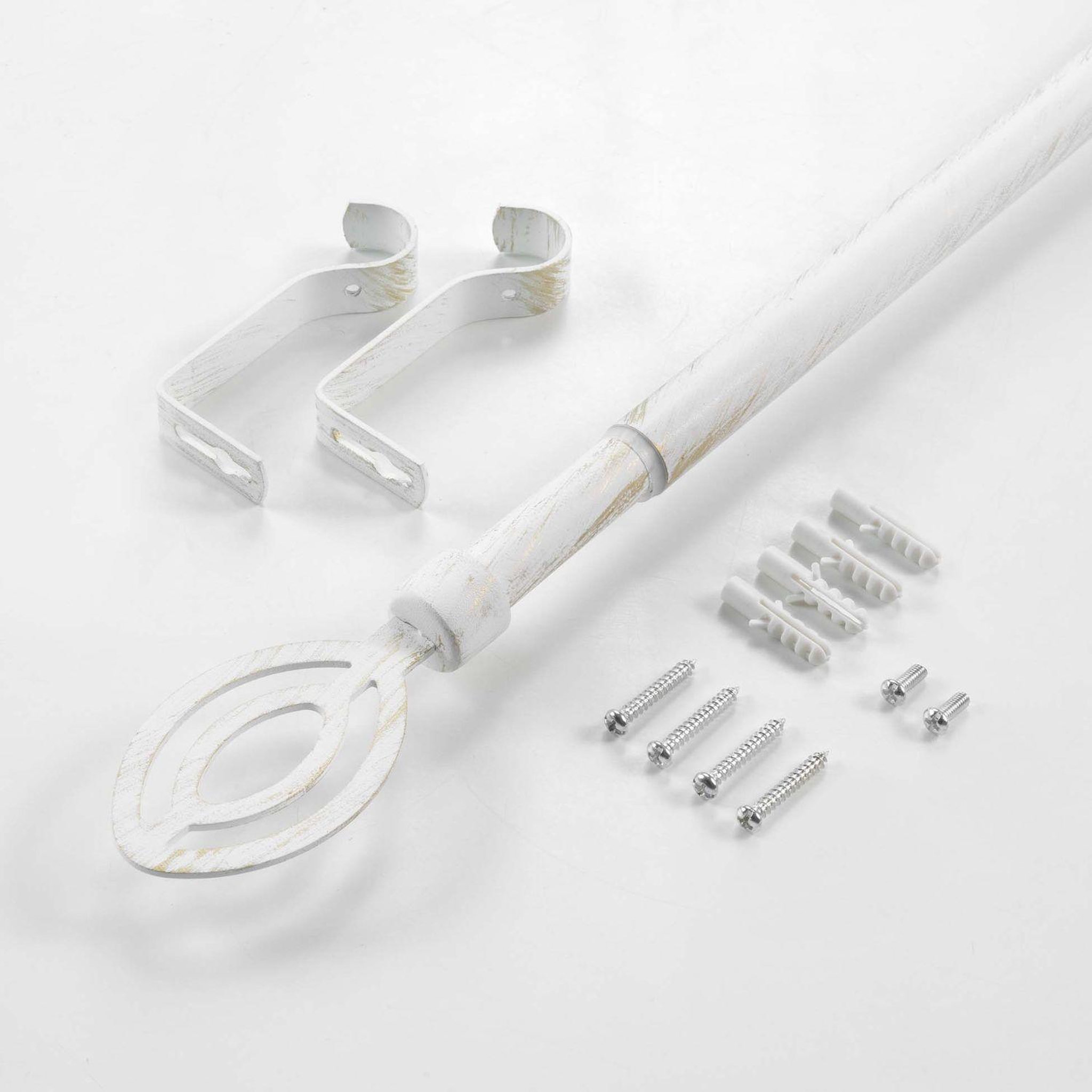 Voir la diapositive 3 : Douceur d'Intérieur Kit de tringle à rideaux extensible Ama