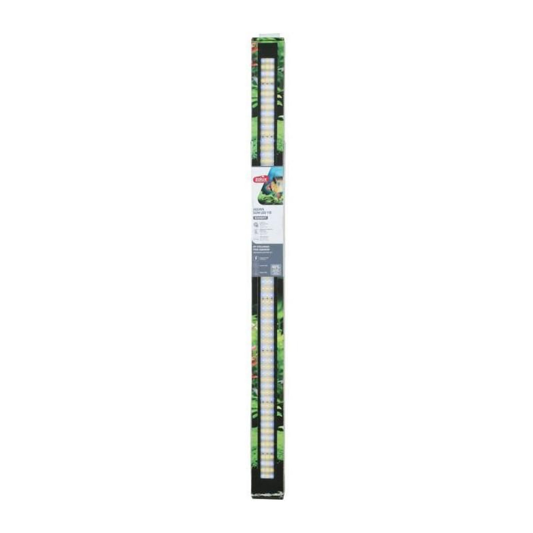 Zolux Rampe d'éclairage - Zolux - Slim LED dimmable - Ajustable et adaptable en remplacement d'un tube néon T8 ou T5 - 115 cm