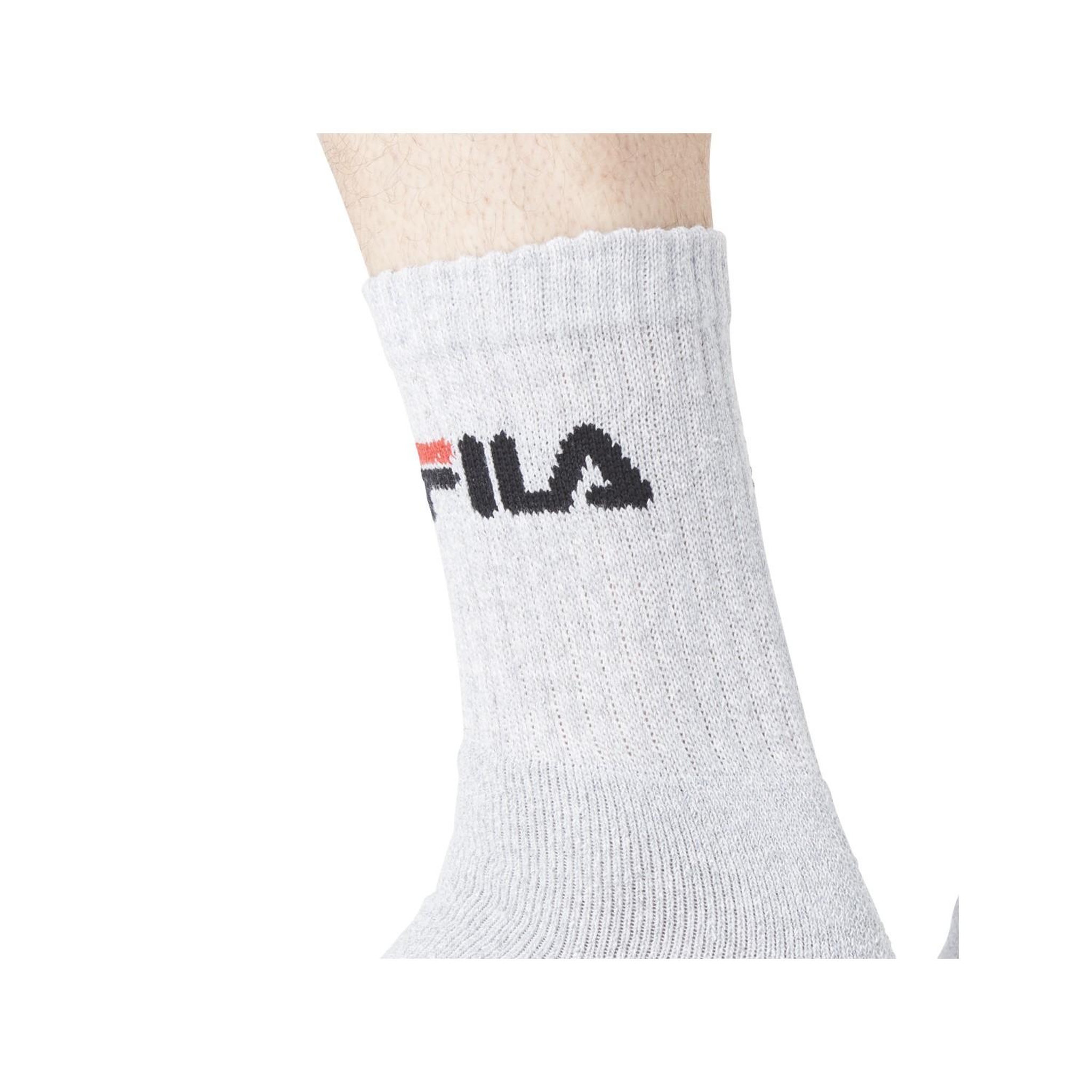 Voir la diapositive 5 : FILA Lot de 12 Paires de Chaussettes Tennis Assorties