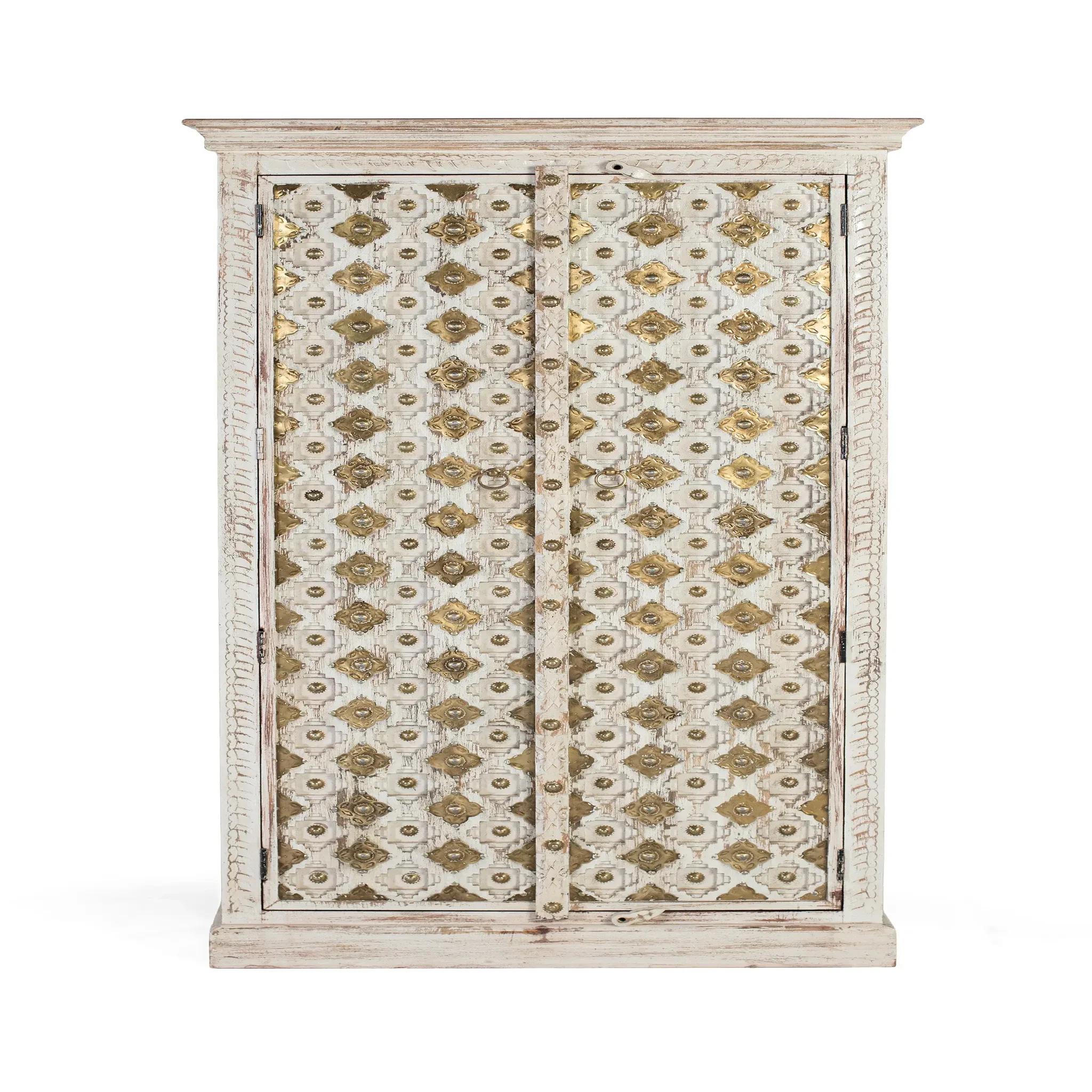 GINER Y COLOMER SL Armoire en bois de manguier 90cm style rustique vintage