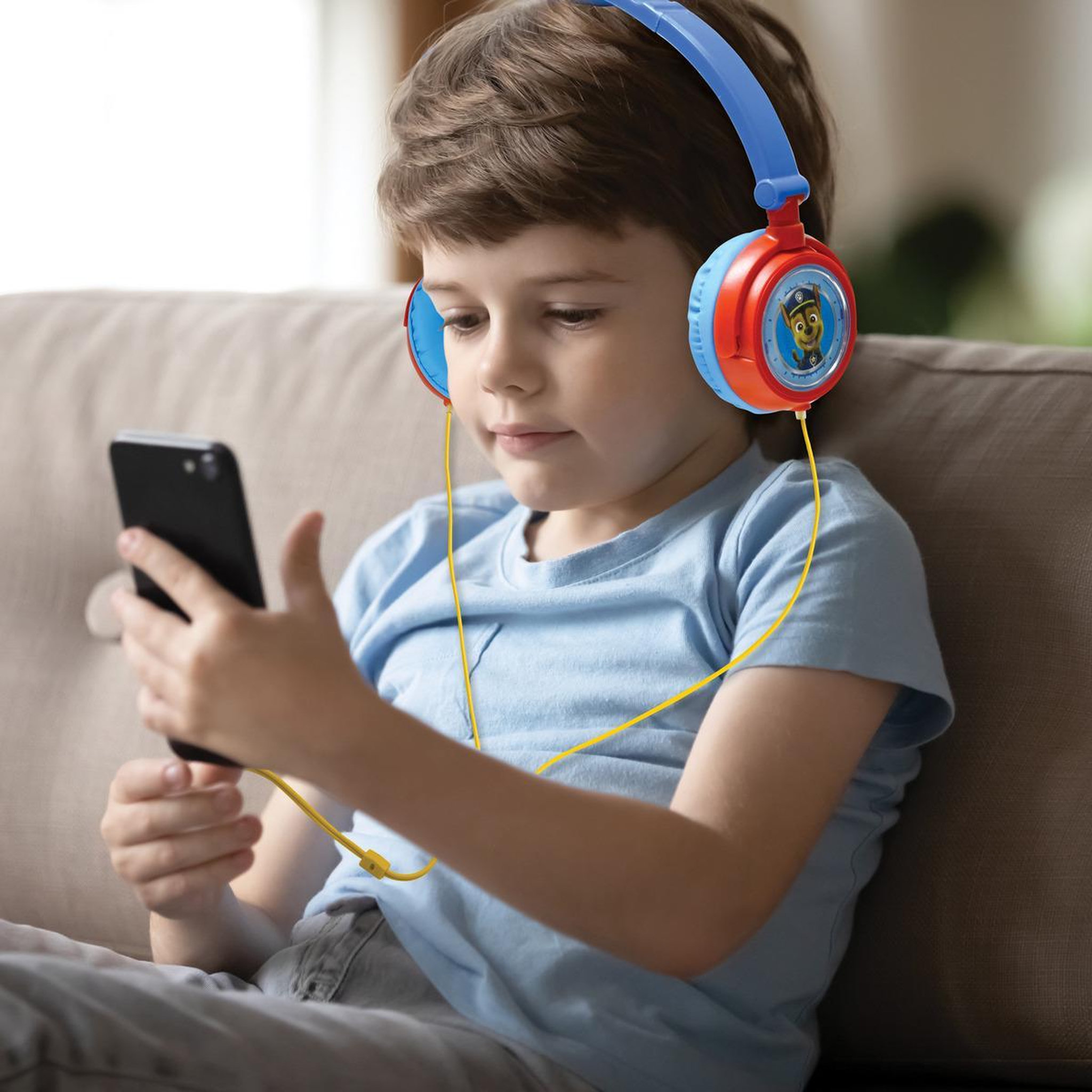 Voir la diapositive 5 : Lexibook Casque stéréo filaire pliable Pat' Patrouille pour enfants avec limitation de volume d'écoute