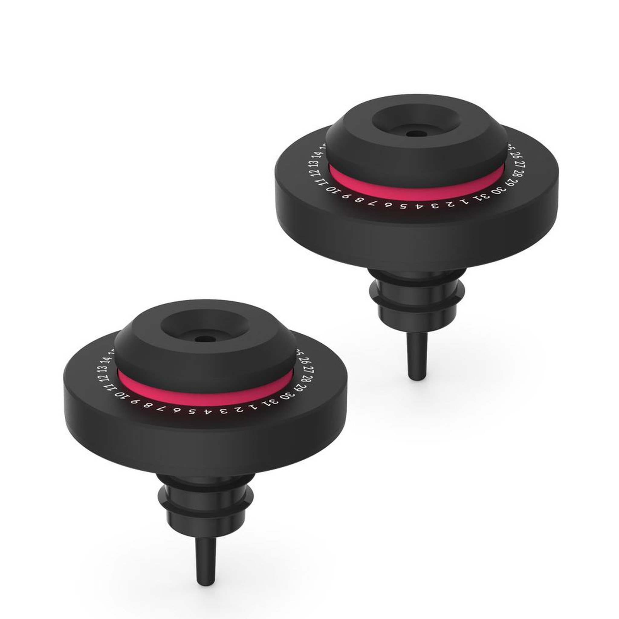 Voir la diapositive 3 : Riviera & Bar Coffret 2 bouchons pour vin + 2 cartouches d'argon - bvg350