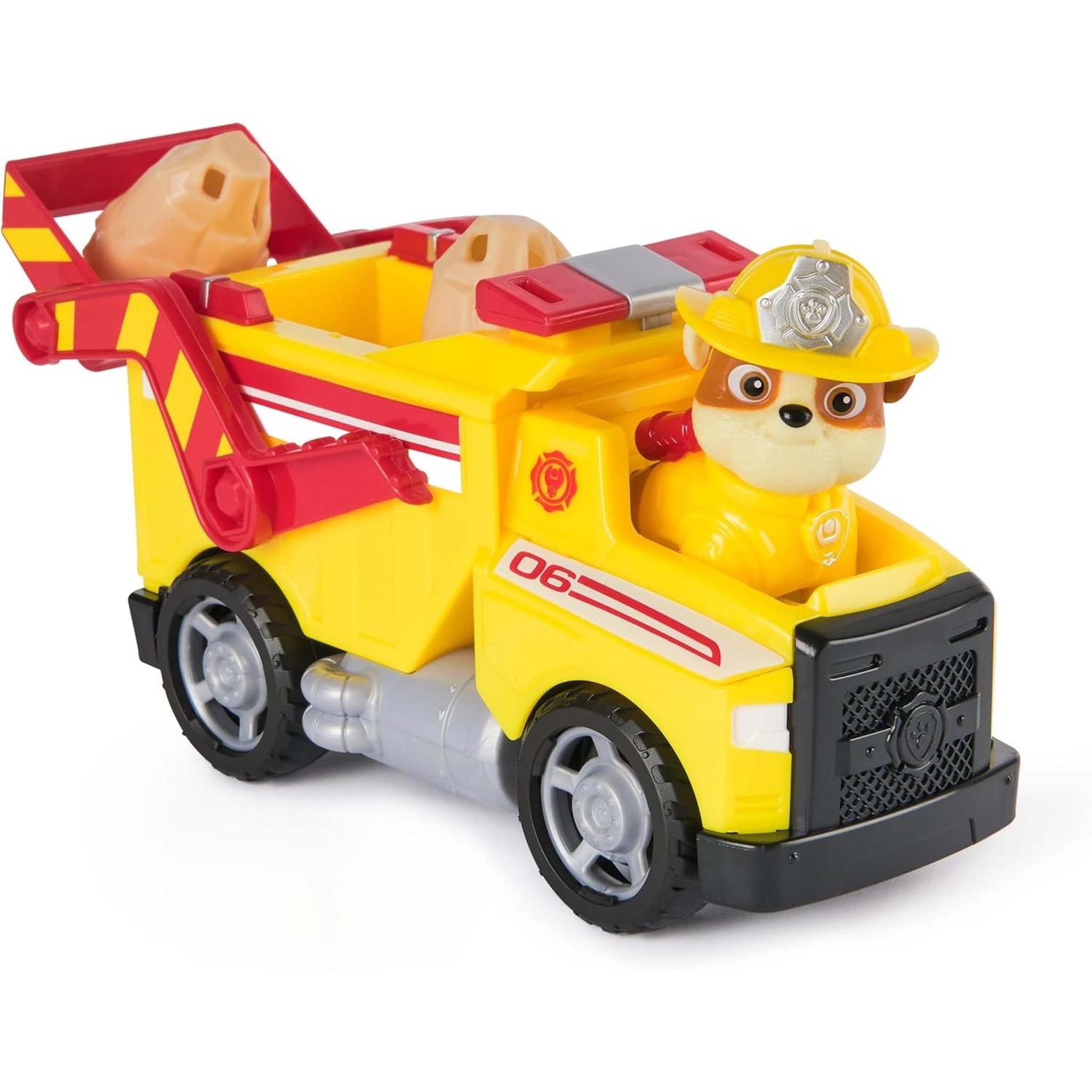 Voir la diapositive 2 : SPIN MASTER Spin Master Paw Patrol Fire Rescue - Rubble avec camion de sauvetage