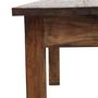 Voir la diapositive 5 : VIDAXL Table basse bois d'acajou massif 96x73x45 cm