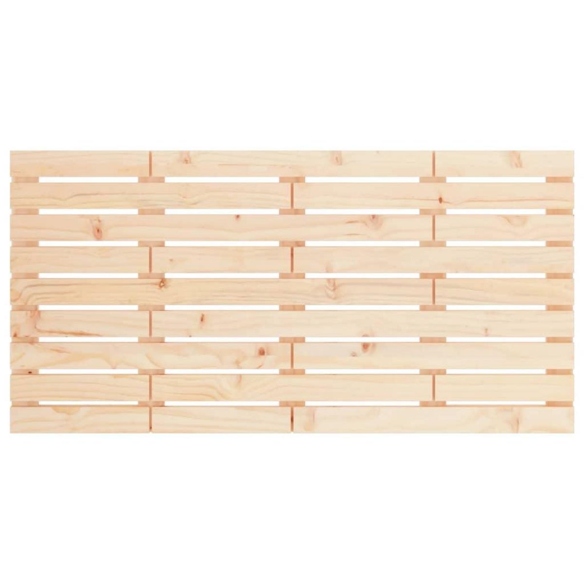 VIDAXL Tete de lit murale 141x3x63 cm Bois massif de pin