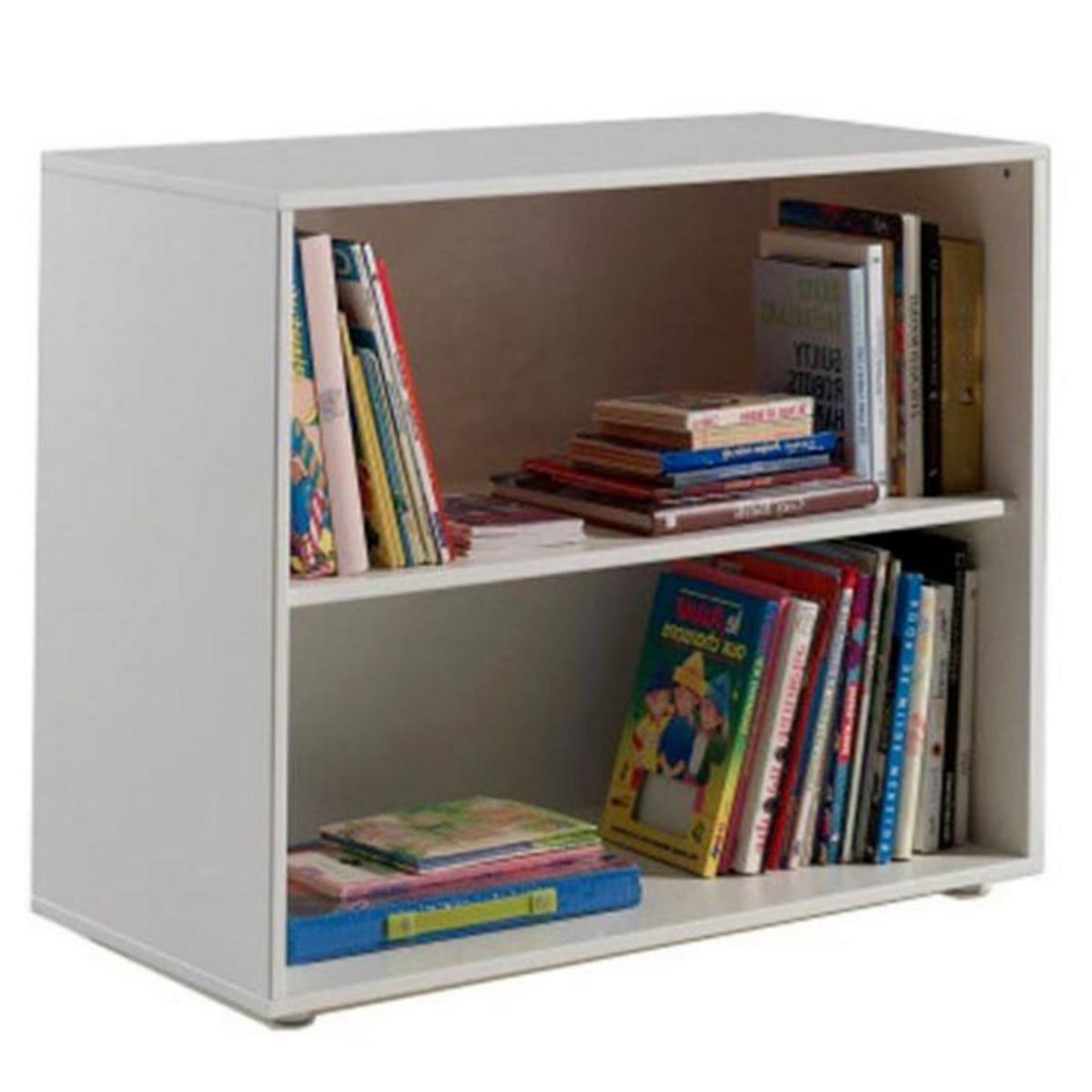 Paris Prix Bibliothèque Enfant en Pin  Pino  85cm Blanc