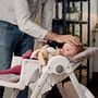 Voir la diapositive 4 : BAMBISOL Bambisol Chaise Haute Bébé Evolutive Pliable | Roulettes | Zen