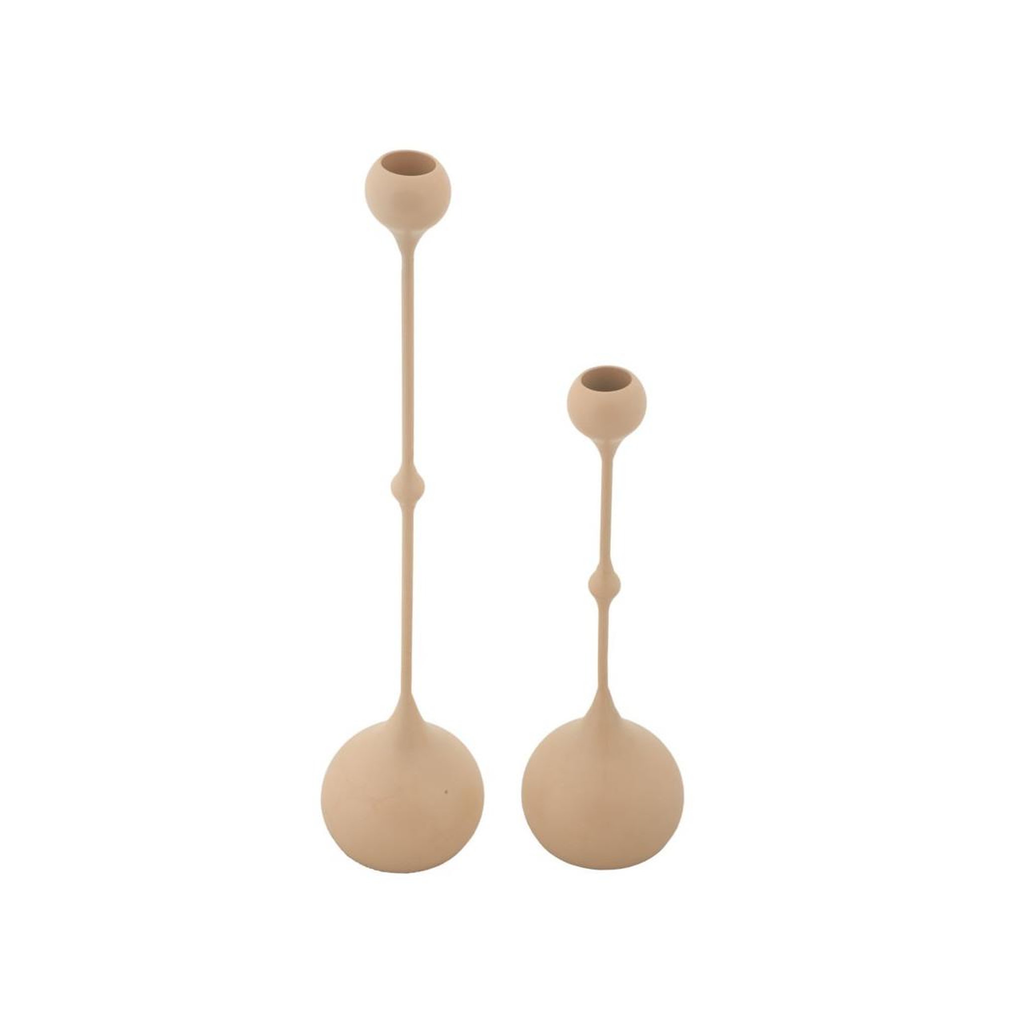 Voir la diapositive 2 : Paris Prix Lot de 2 chandeliers  slimmy  37cm rose