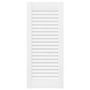 Voir la diapositive 3 : VIDAXL Porte d armoire à persiennes blanc 61,5x29,5 cm