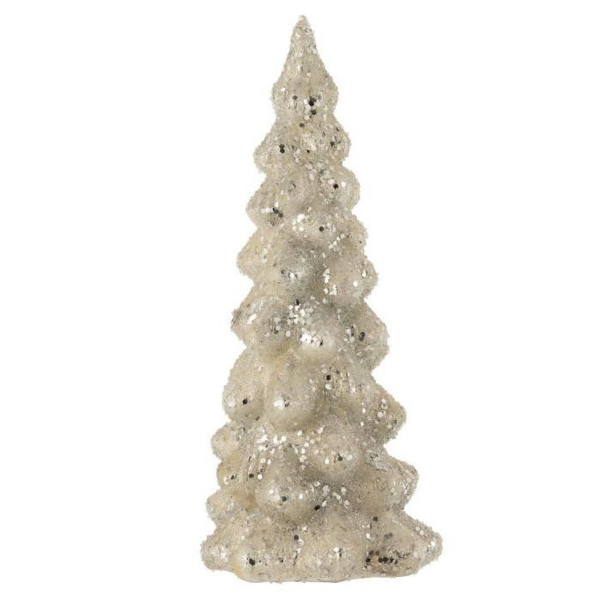 Paris Prix Sapin de Noël Brillant Déco  Givré  35cm Argent