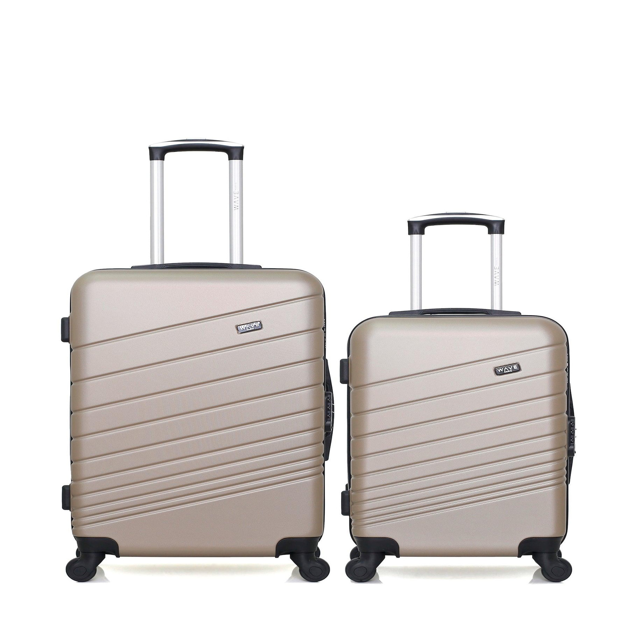 WAVE PARIS Lot de 2 - valises weekend et cabine tigre