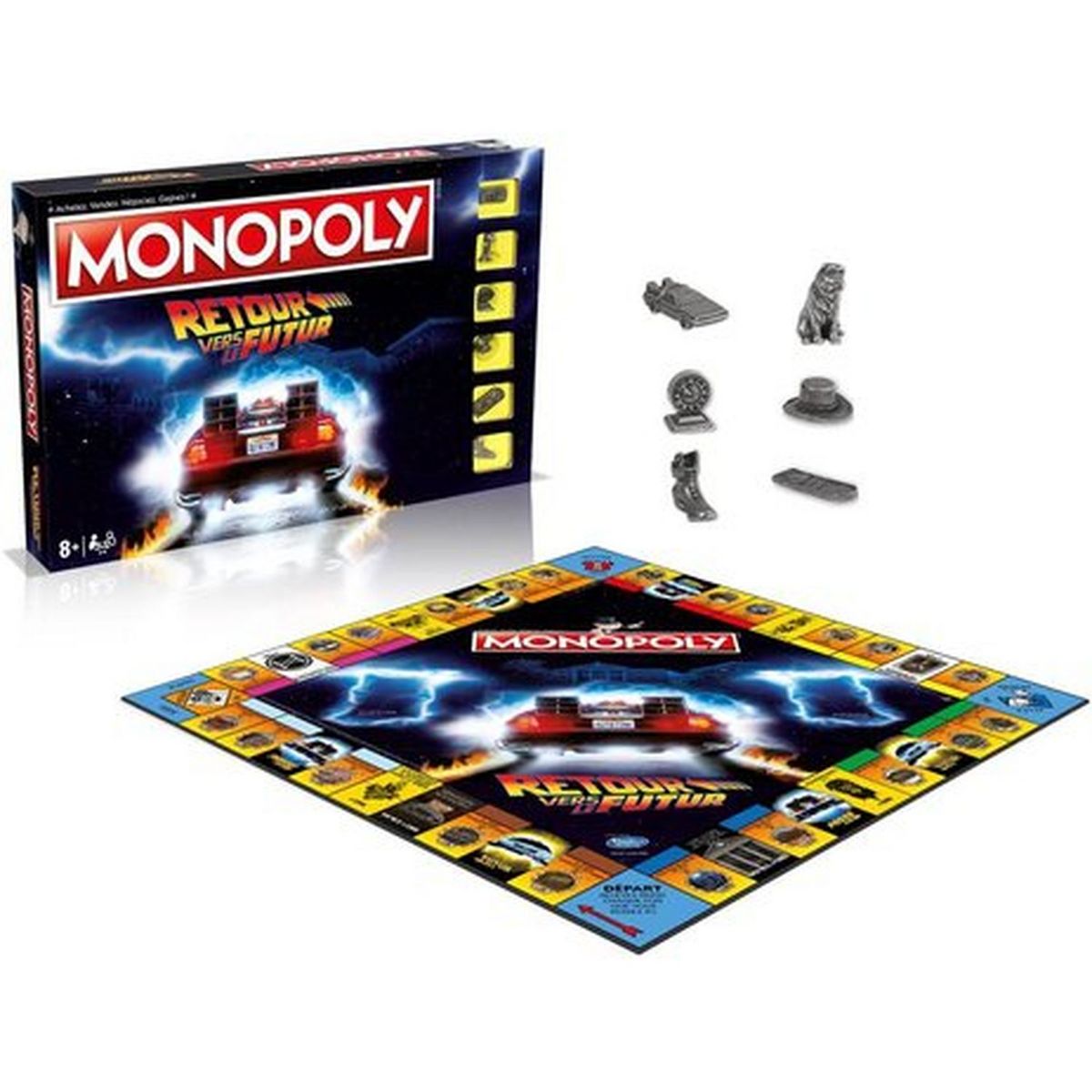  WINNING MOVES Monopoly Retour vers le futur