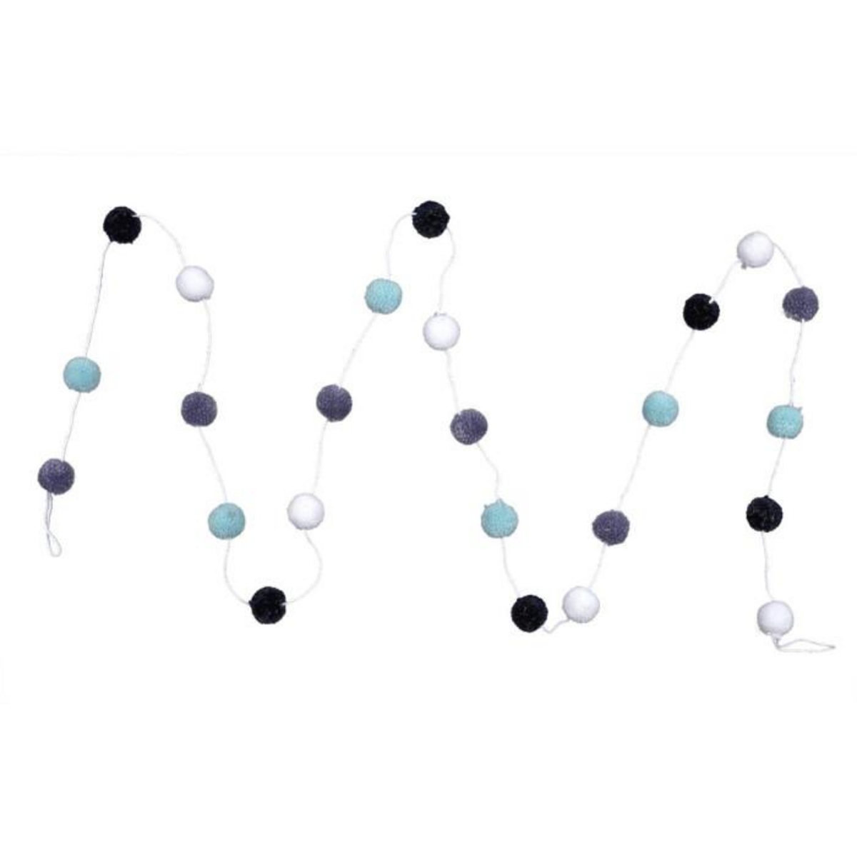 Paris Prix Guirlande 24 Pompons  Boule Garçon  2m Multicolore