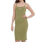 CALVIN KLEIN JEANS Robe  Femme Calvin Klein Jeans Slub Texturée. Coloris disponibles : Vert