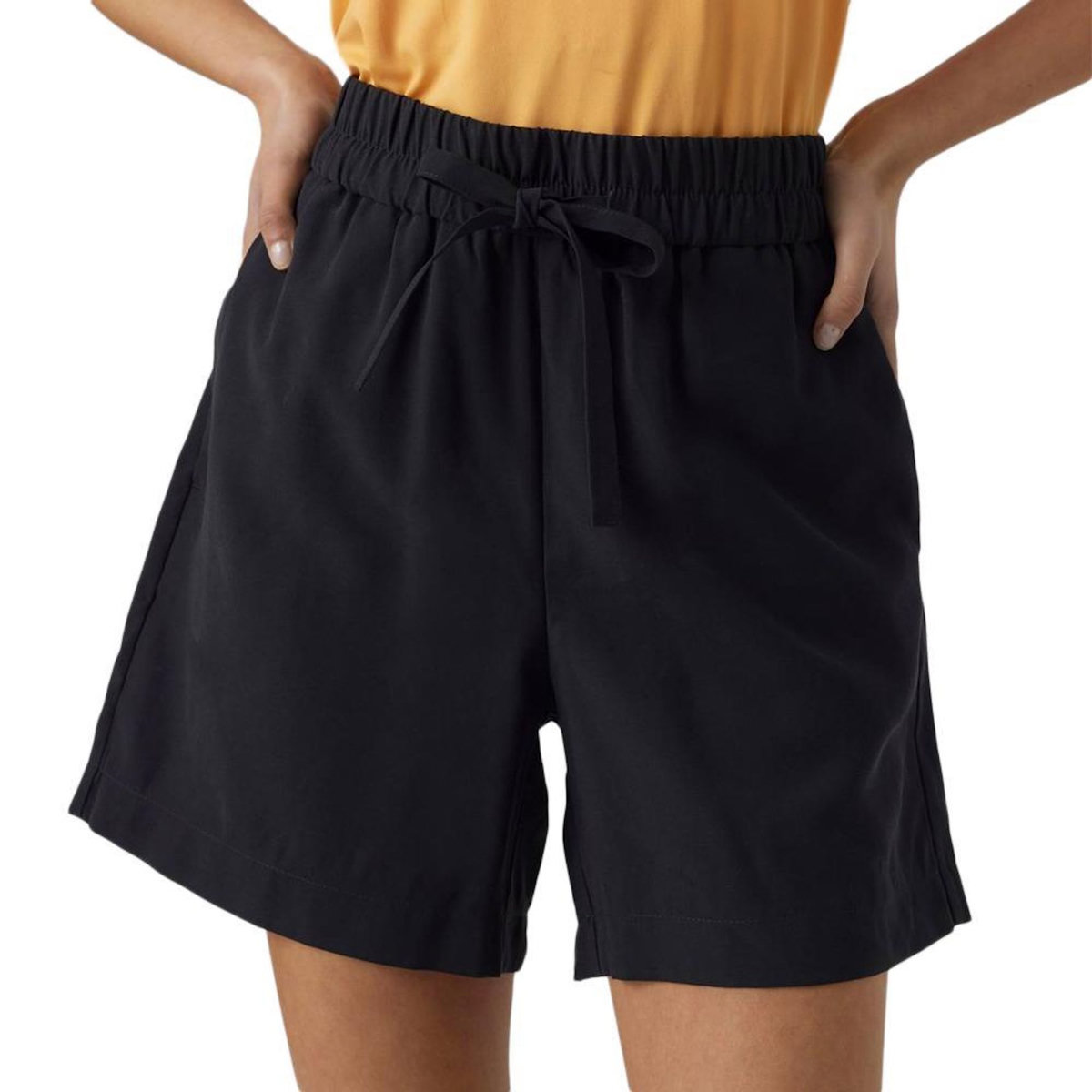 Vero Moda Short Noir Femme Vero Moda Carmen