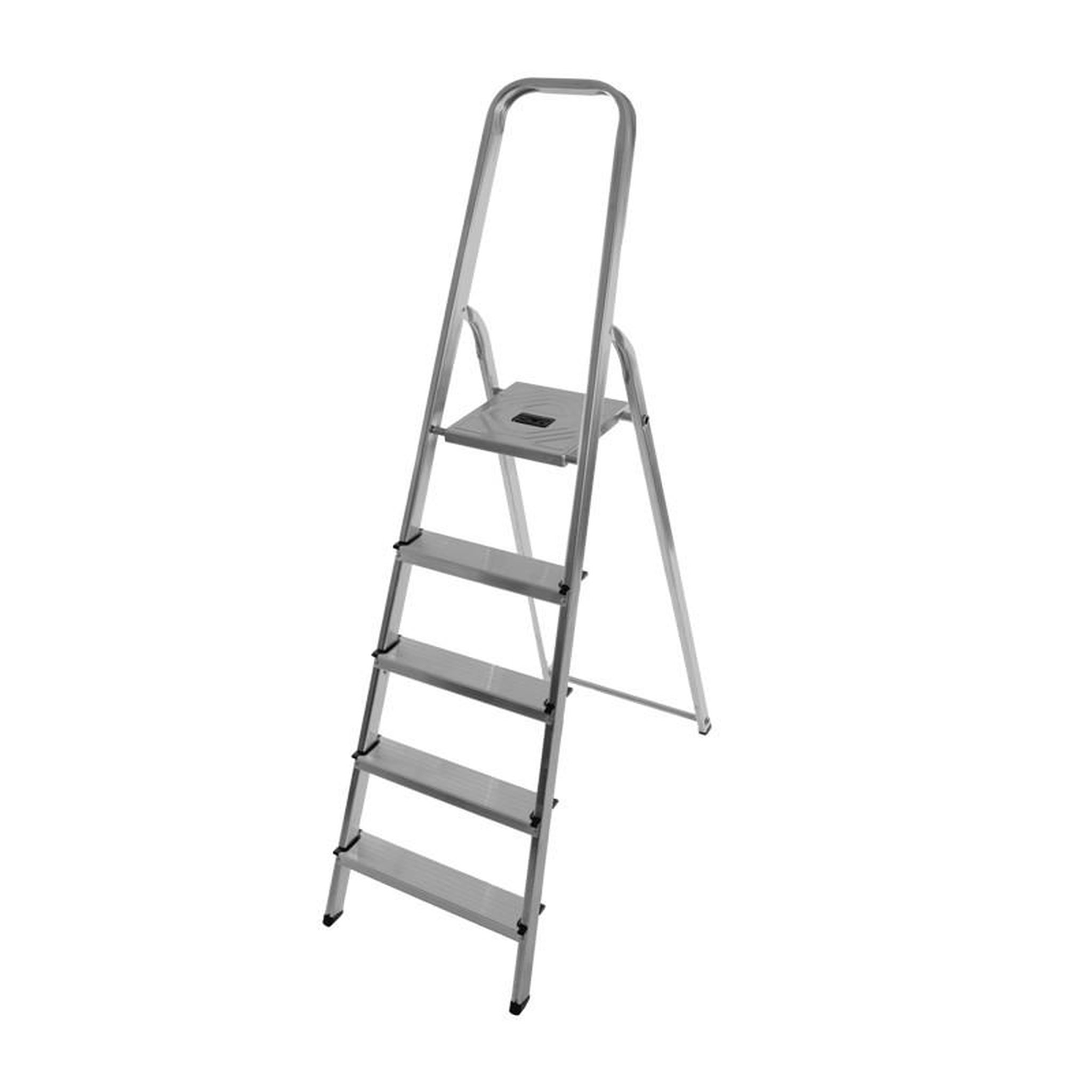 HAILO Escabeau domestique pliant 5 marches Selekta FrontAlu