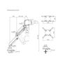 Voir la diapositive 4 : OPLITE Support écran PC MT57 MONITOR ARM