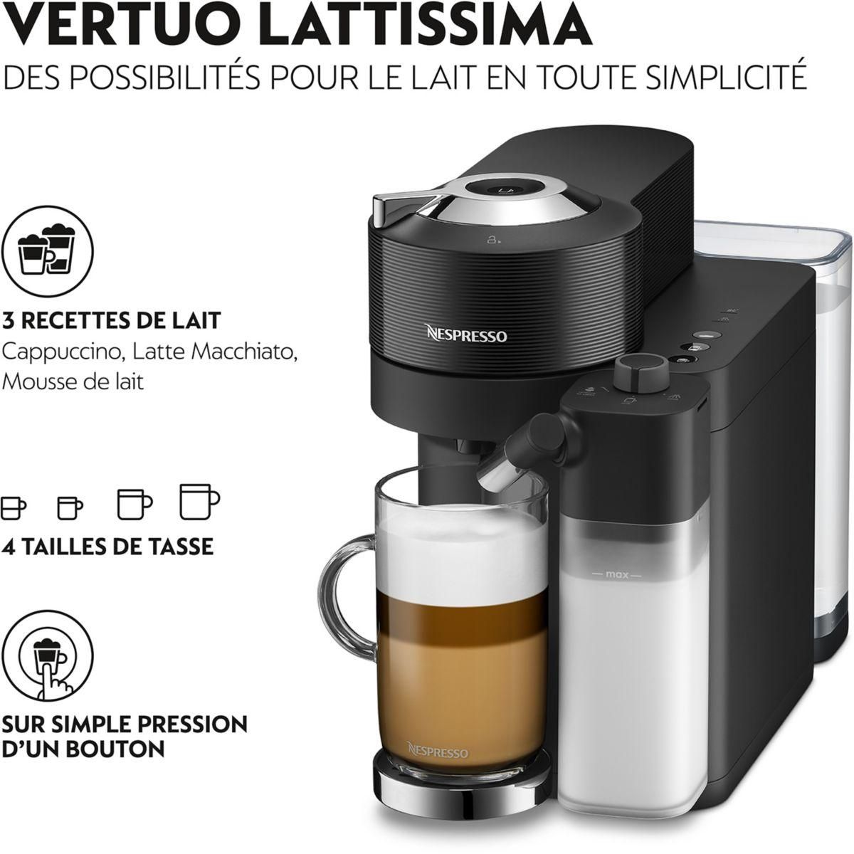 DELONGHI Nespresso Latissima Noir ENV300.B